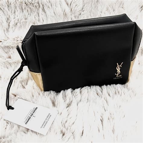 ysl beaute makeup bag nwt|ysl makeup pouch.